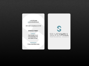 Business Card Design by Creations Box 2015 for SILVER HILL PENTECOSTAL CHURCH | Design: #10752990