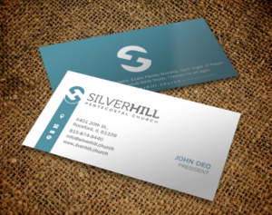 Design de Carte de Visite par Brand aid pour SILVER HILL PENTECOSTAL CHURCH | Design : #10780379
