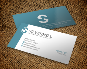 Design de Carte de Visite par Brand aid pour SILVER HILL PENTECOSTAL CHURCH | Design : #10780380