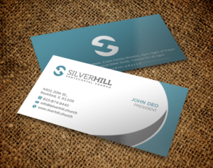 Design de Carte de Visite par Brand aid pour SILVER HILL PENTECOSTAL CHURCH | Design : #10780397