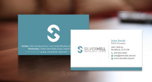 Diseño de Tarjeta de Presentación por chandrayaan.creative para SILVER HILL PENTECOSTAL CHURCH | Diseño #10767398