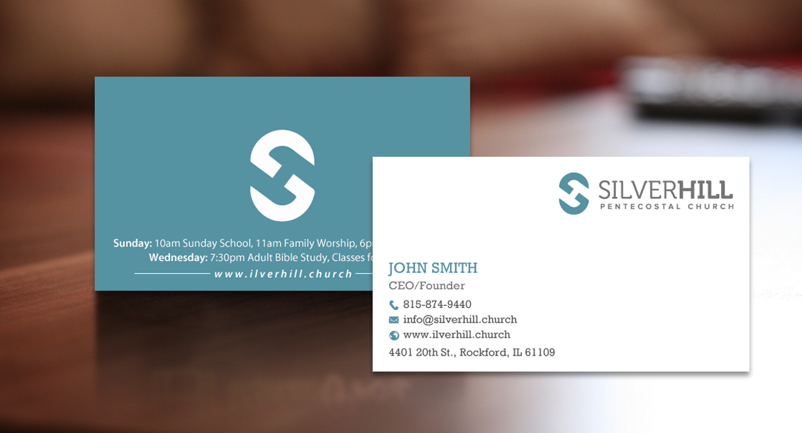 Business Card Design by chandrayaan.creative for SILVER HILL PENTECOSTAL CHURCH | Design #10767399