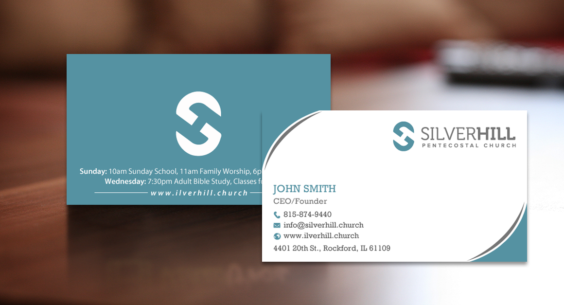 Business Card Design by chandrayaan.creative for SILVER HILL PENTECOSTAL CHURCH | Design #10767403