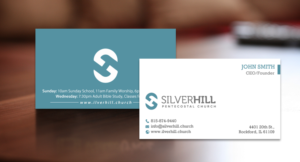 Visitenkarten-Design von chandrayaan.creative für SILVER HILL PENTECOSTAL CHURCH | Design: #10767405