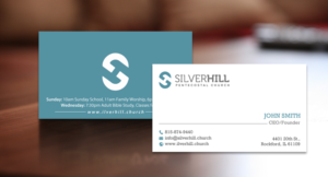 Visitenkarten-Design von chandrayaan.creative für SILVER HILL PENTECOSTAL CHURCH | Design: #10767406