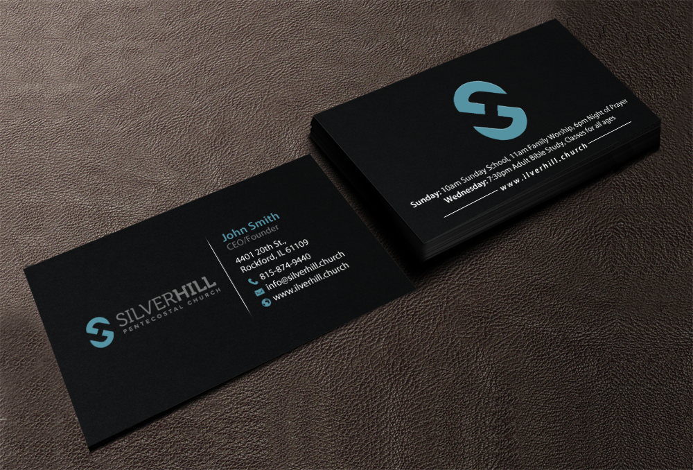 Business Card Design by chandrayaan.creative for SILVER HILL PENTECOSTAL CHURCH | Design #10767411