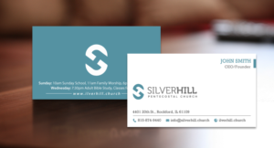 Visitenkarten-Design von chandrayaan.creative für SILVER HILL PENTECOSTAL CHURCH | Design: #10769926