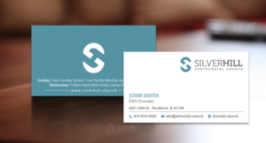 Visitenkarten-Design von chandrayaan.creative für SILVER HILL PENTECOSTAL CHURCH | Design: #10769927
