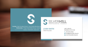 Visitenkarten-Design von chandrayaan.creative für SILVER HILL PENTECOSTAL CHURCH | Design: #10769928
