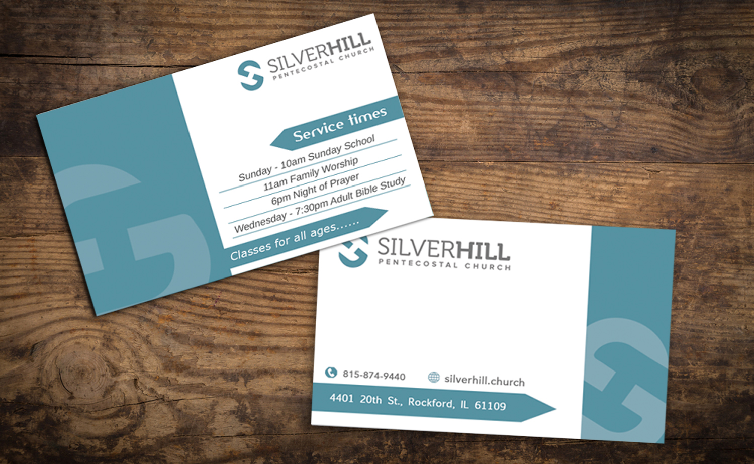 Visitenkarten-Design von gayathrik2244 für SILVER HILL PENTECOSTAL CHURCH | Design #10848933