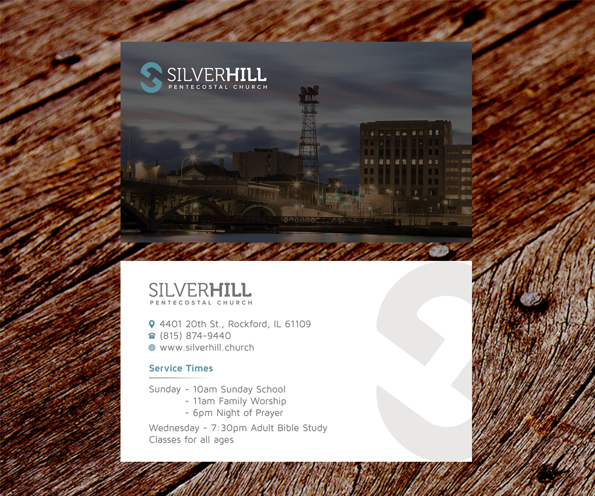 Business Card Design by SS_Designs for SILVER HILL PENTECOSTAL CHURCH | Design #10755905