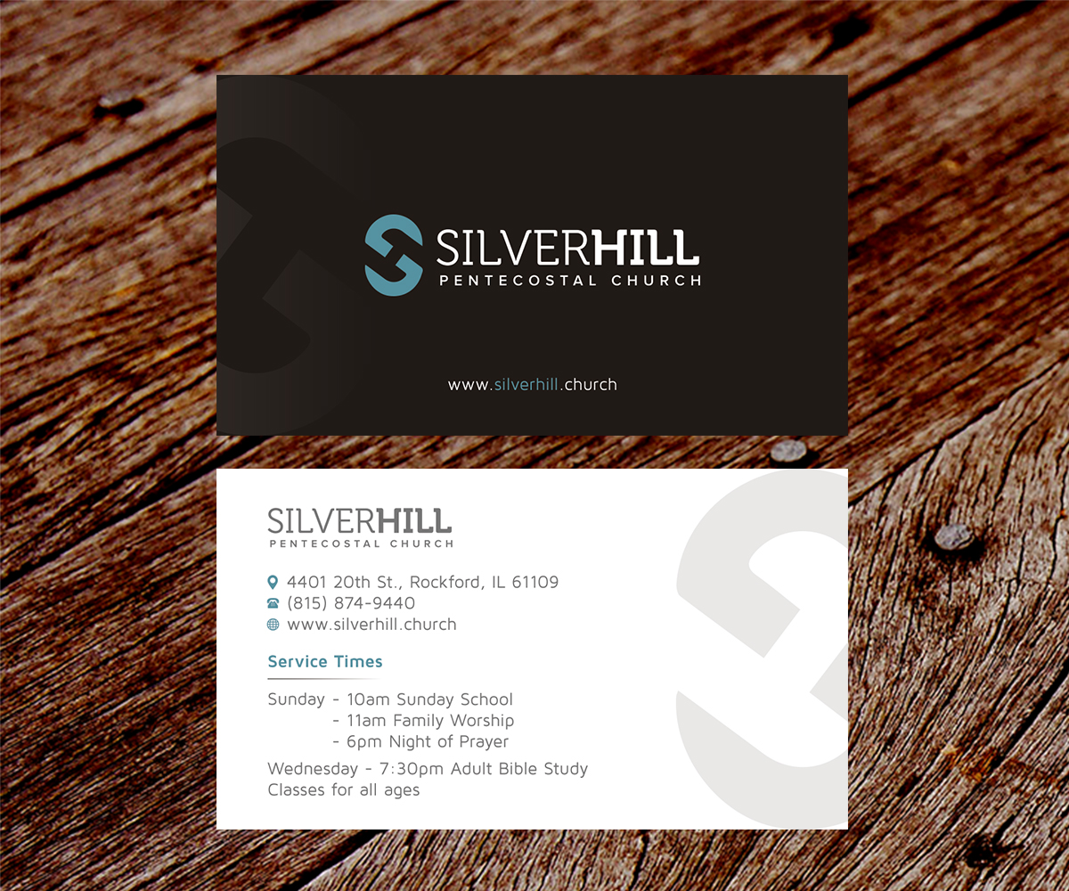 Business Card Design by SS_Designs for SILVER HILL PENTECOSTAL CHURCH | Design #10755906