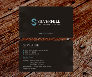 Diseño de Tarjeta de Presentación por SS_Designs para SILVER HILL PENTECOSTAL CHURCH | Diseño: #10755907