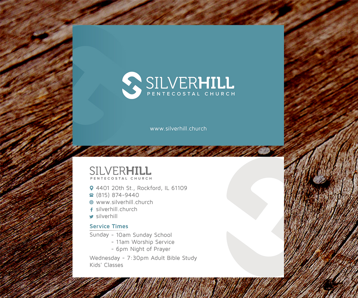 Business Card Design by SS_Designs for SILVER HILL PENTECOSTAL CHURCH | Design #10773714