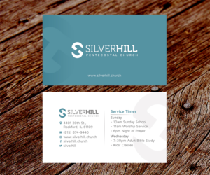 Diseño de Tarjeta de Presentación por SS_Designs para SILVER HILL PENTECOSTAL CHURCH | Diseño #10793342