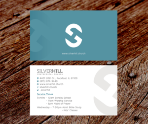 We need a fresh, new church business card!! | Business Card Design by SS_Designs