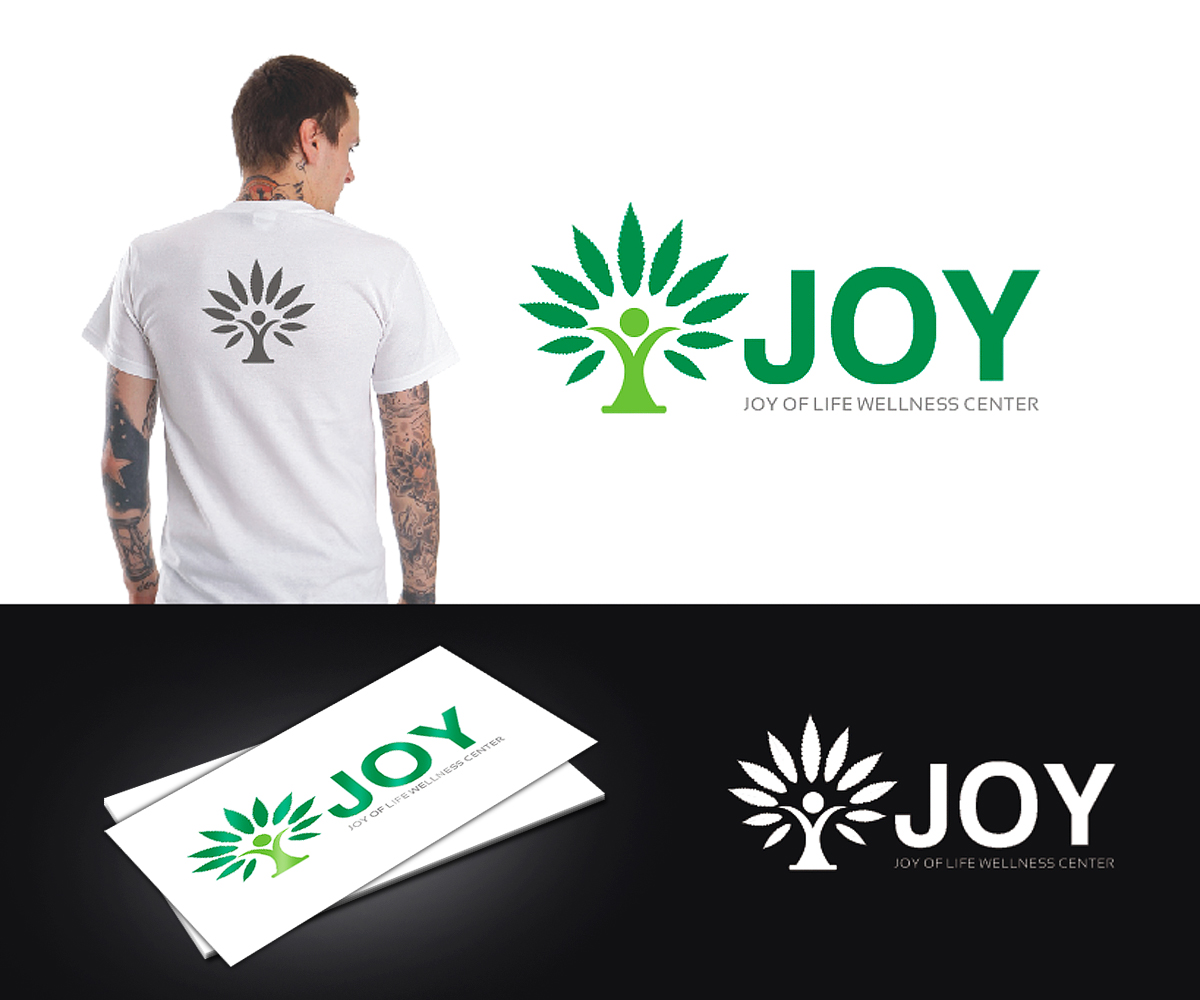 Logo-Design von Vishak vasu für Joy of Life Wellness Center of Palm Springs | Design #10848689