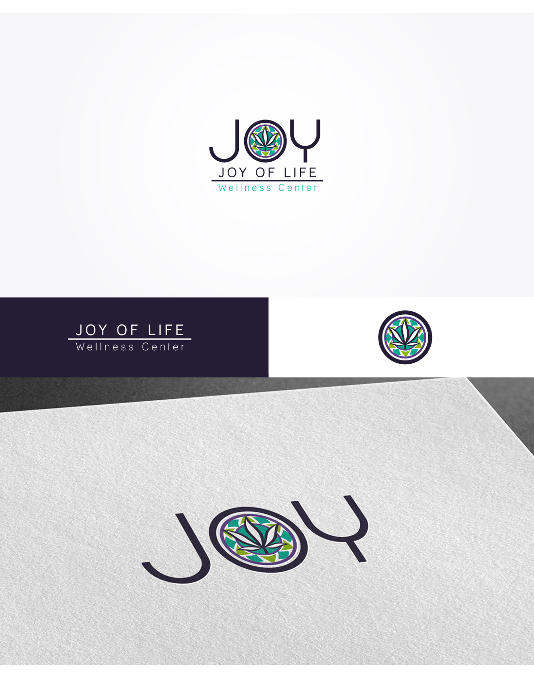 Logo Design by Daniel Delato for Joy of Life Wellness Center of Palm Springs | Design #10844649