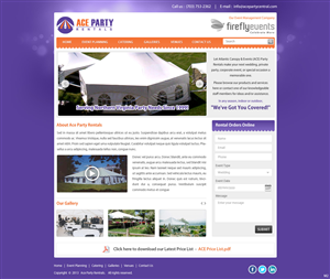 Web Design by pb for Firefly Events, LLC | Design: #2285129