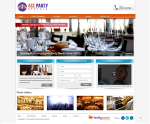 Web Design by pb for Firefly Events, LLC | Design: #2291753