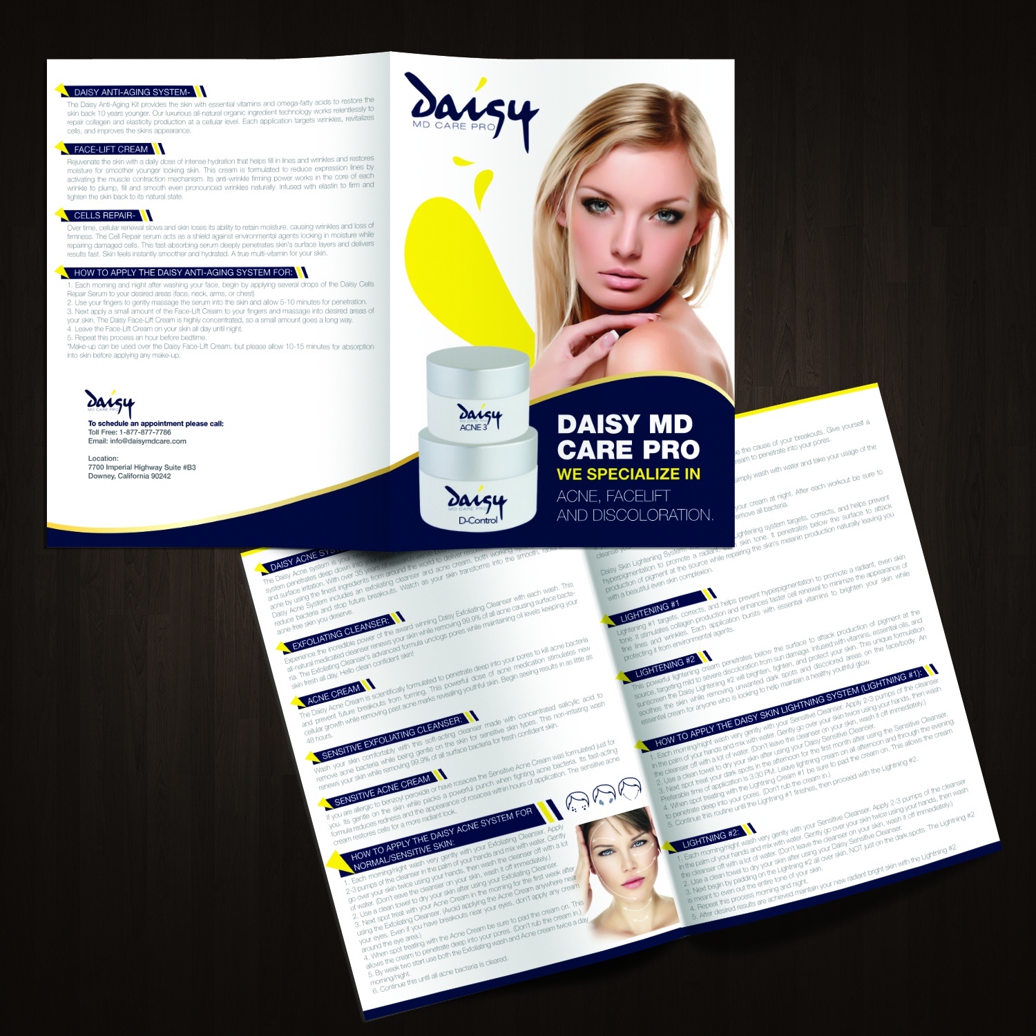 Brochure Design by Kreative Fingers for Daisy MD Care  | Design #10804099