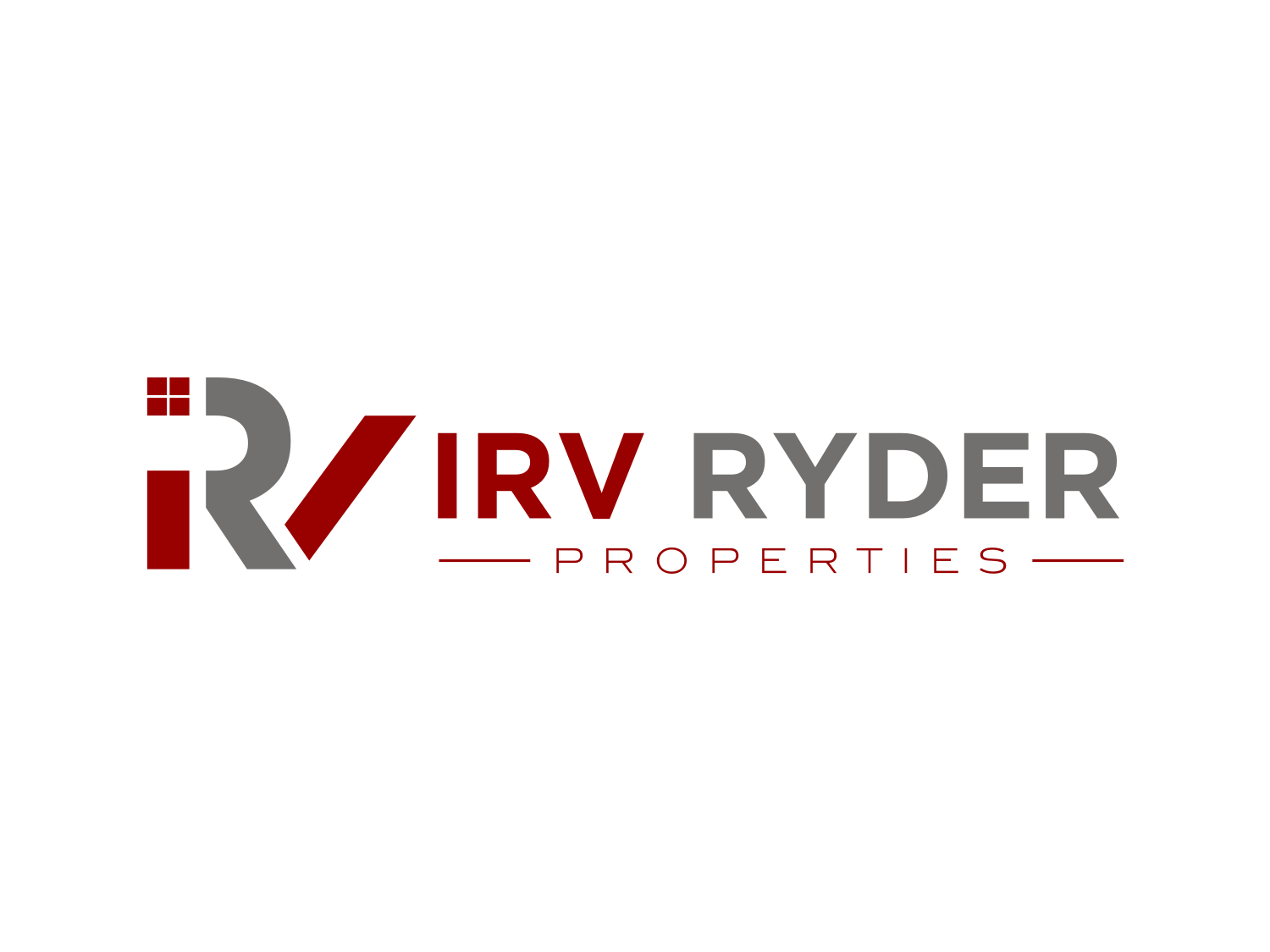 Elegant, Playful, Business Logo Design for Irv Ryder Properties by R16