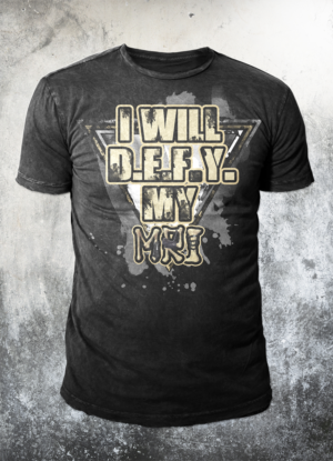 T-shirt design for injured athletes 