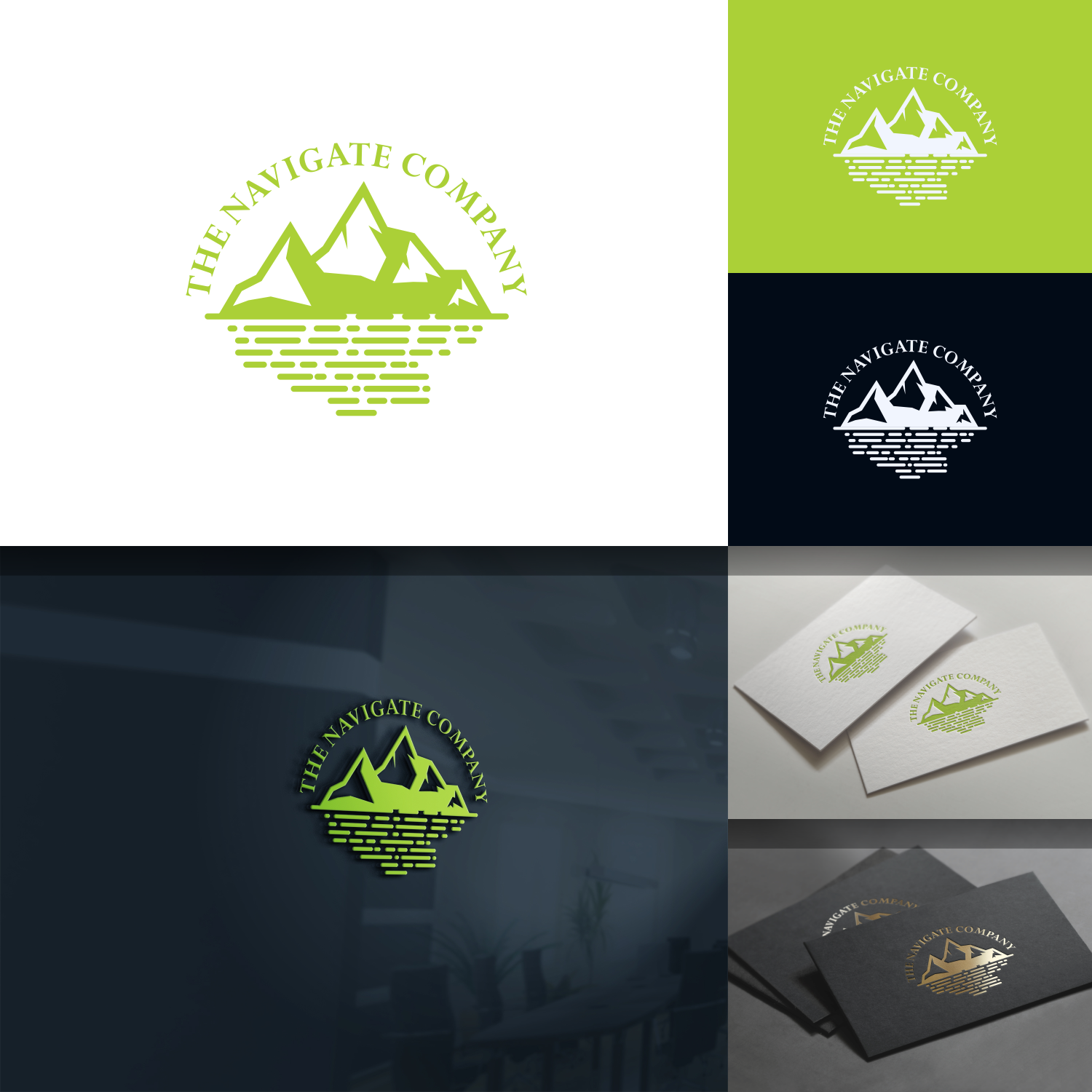 Logo Design by jenggot_merah_ for The Navigate Company  | Design #10775644