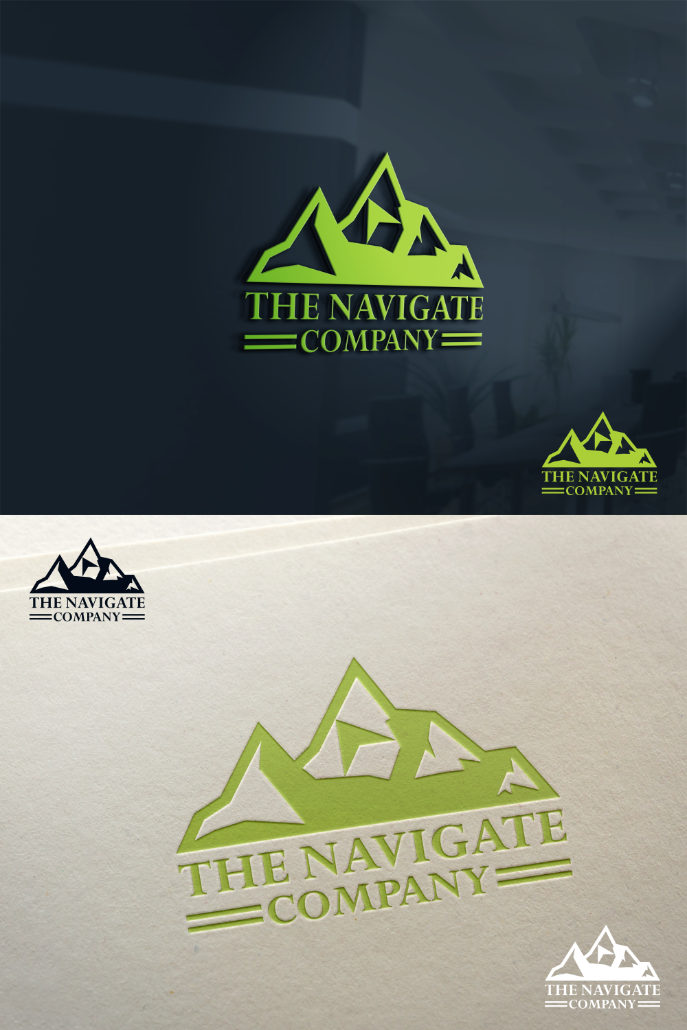Logo Design by jenggot_merah_ for The Navigate Company  | Design #10785654