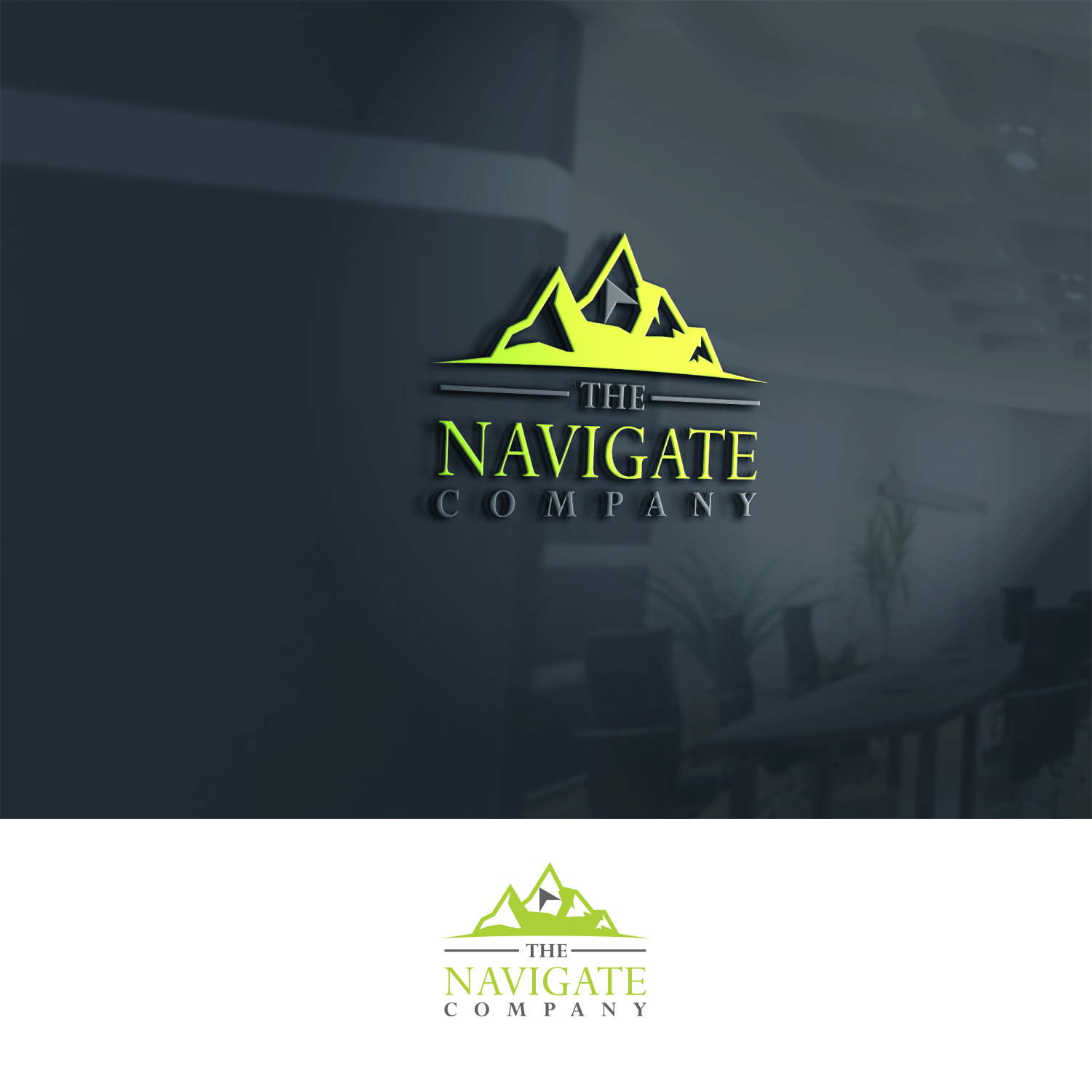 Logo Design by jenggot_merah_ for The Navigate Company  | Design #10808835