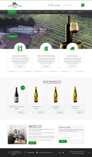 Web Design by pb for this project | Design: #10769594
