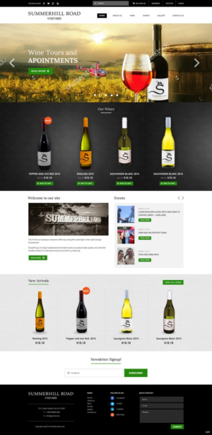 Web Design by pb for this project | Design: #10769597
