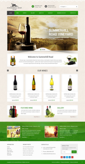 Web Design by pb for this project | Design: #10781149