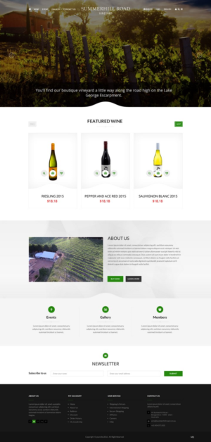 Web Design by pb for this project | Design: #10793705