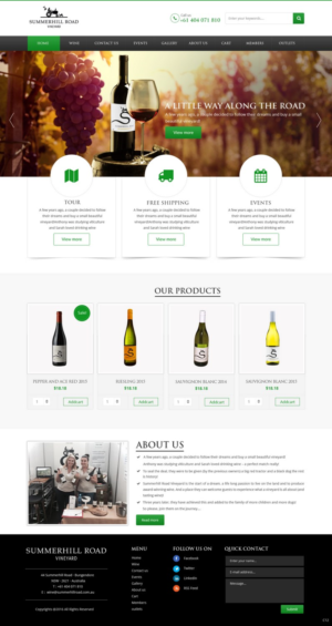 Web Design by pb for this project | Design: #10801053