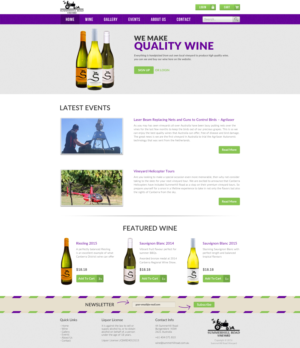 Web Design by kris-christensen for this project | Design #10832348