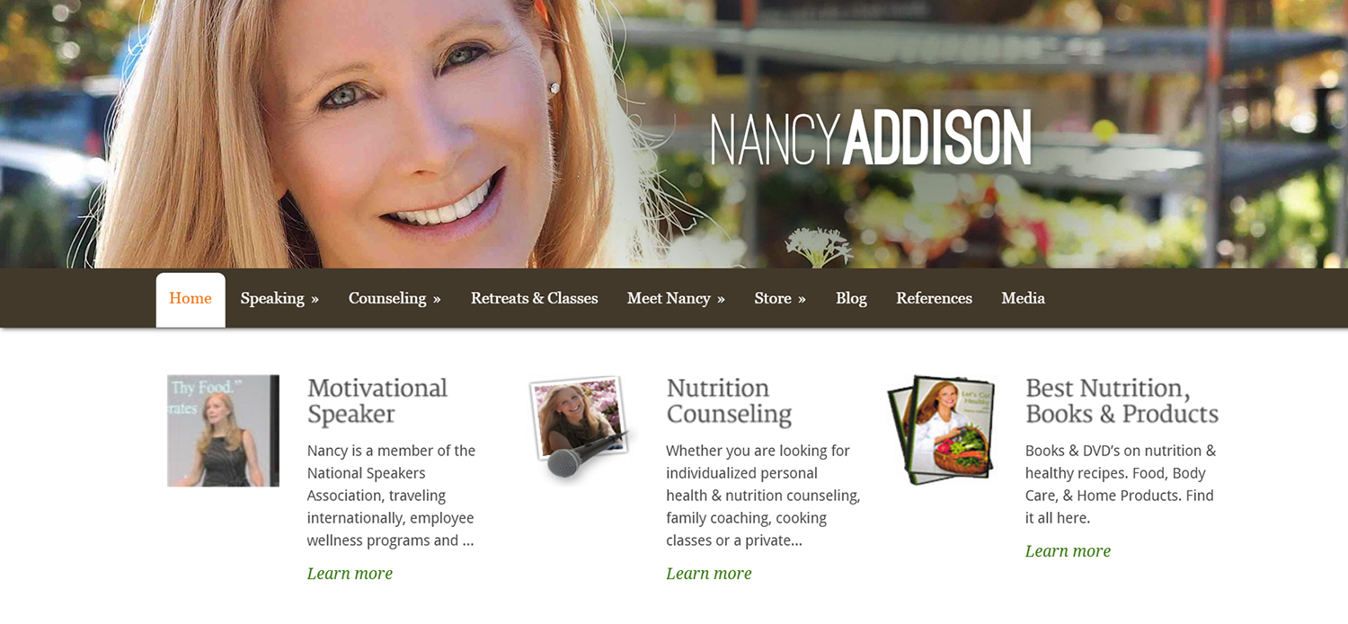Web Design by ColorDrops for Organic Healthy Lifestyle | Design #10785808