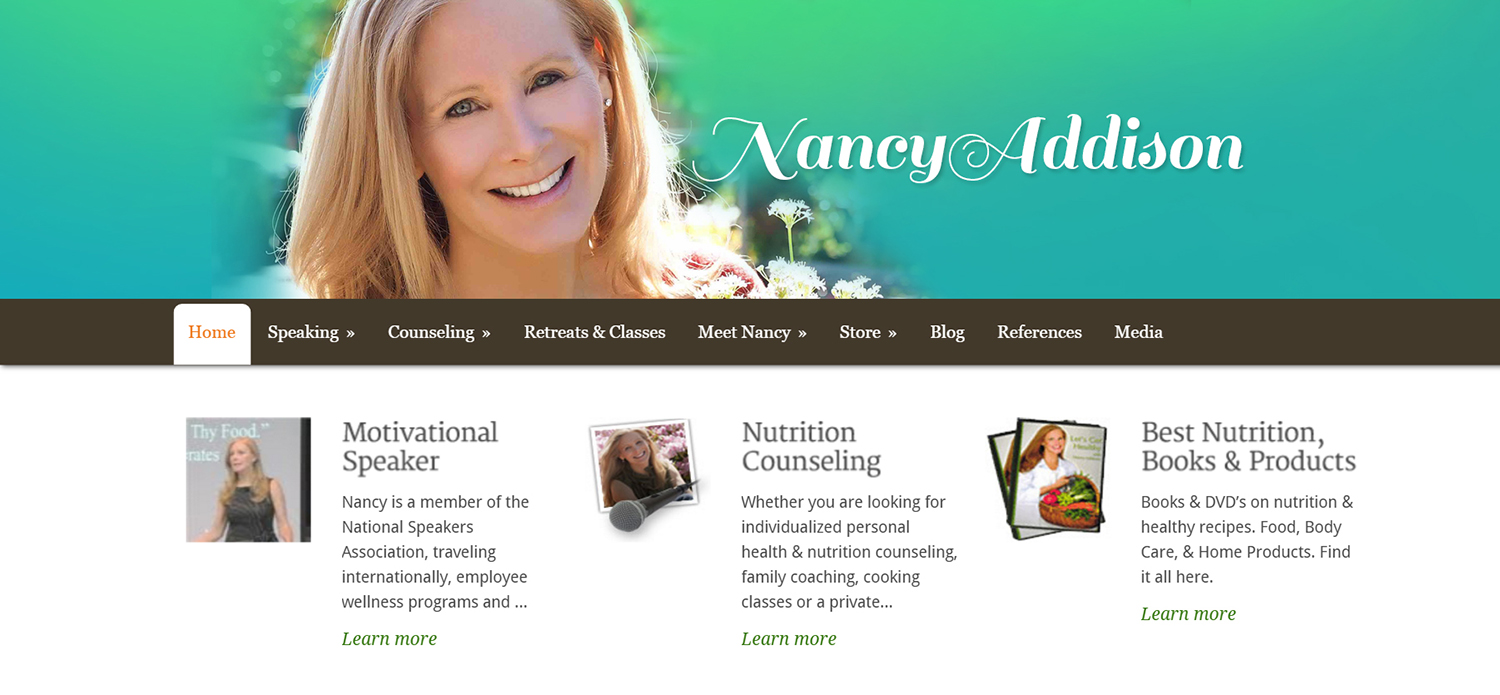 Web-Design von ColorDrops für Organic Healthy Lifestyle | Design #10785867