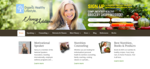 Web Design by ColorDrops for Organic Healthy Lifestyle | Design: #10836917