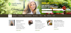 Web Design by ColorDrops for Organic Healthy Lifestyle | Design: #10837053