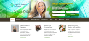 Web Design by ColorDrops for Organic Healthy Lifestyle | Design: #10841349