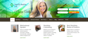 Web Design by ColorDrops for Organic Healthy Lifestyle | Design: #10843672