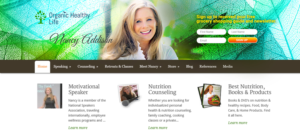 Web Design by ColorDrops for Organic Healthy Lifestyle | Design: #10844064