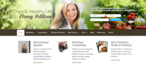 Web Design by ColorDrops for Organic Healthy Lifestyle | Design: #10881884