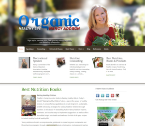 Web Design by IMD-HUB for Organic Healthy Lifestyle | Design: #10880574