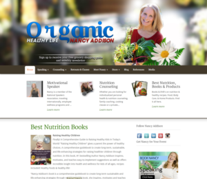 Web Design by IMD-HUB for Organic Healthy Lifestyle | Design: #10880757