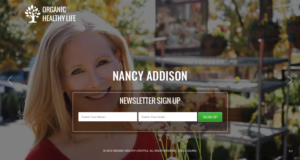 Web Design by pb for Organic Healthy Lifestyle | Design: #10769379