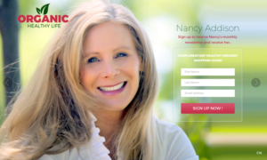 Web Design by pb for Organic Healthy Lifestyle | Design: #10884543