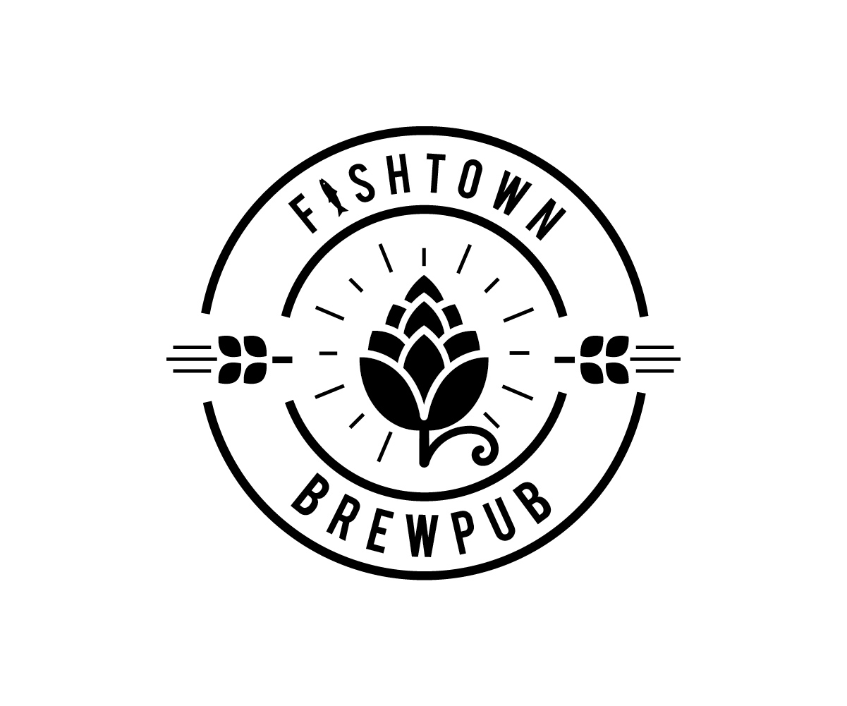 Logo Design by CLOD DESIGN for Fishtown Brewpub  | Design #10824266