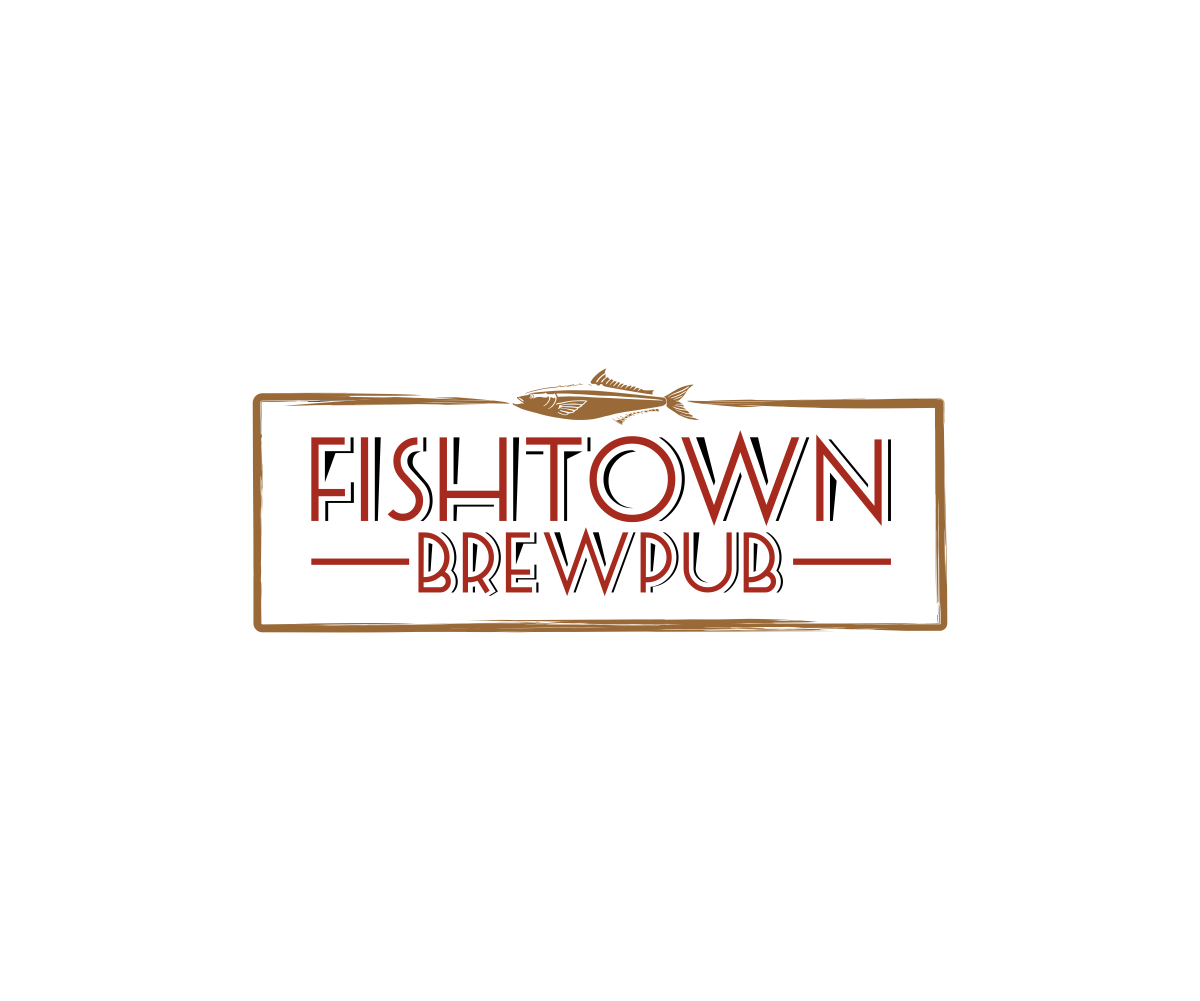 Logo Design by Sart Armstrong for Fishtown Brewpub  | Design #10827532